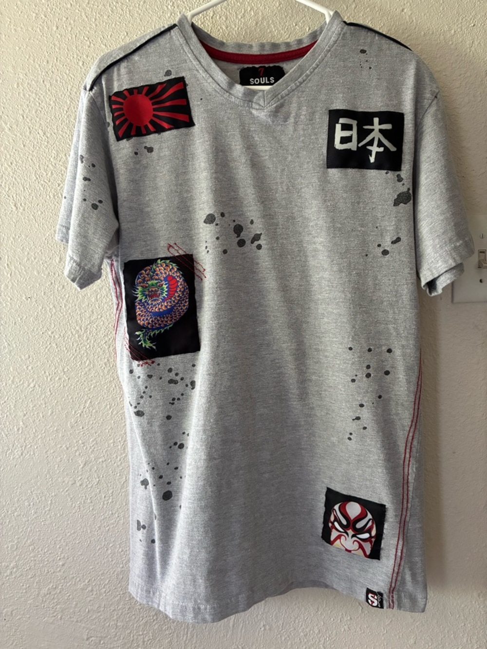Seven Souls New York Japanese Themed Tee Shirt
